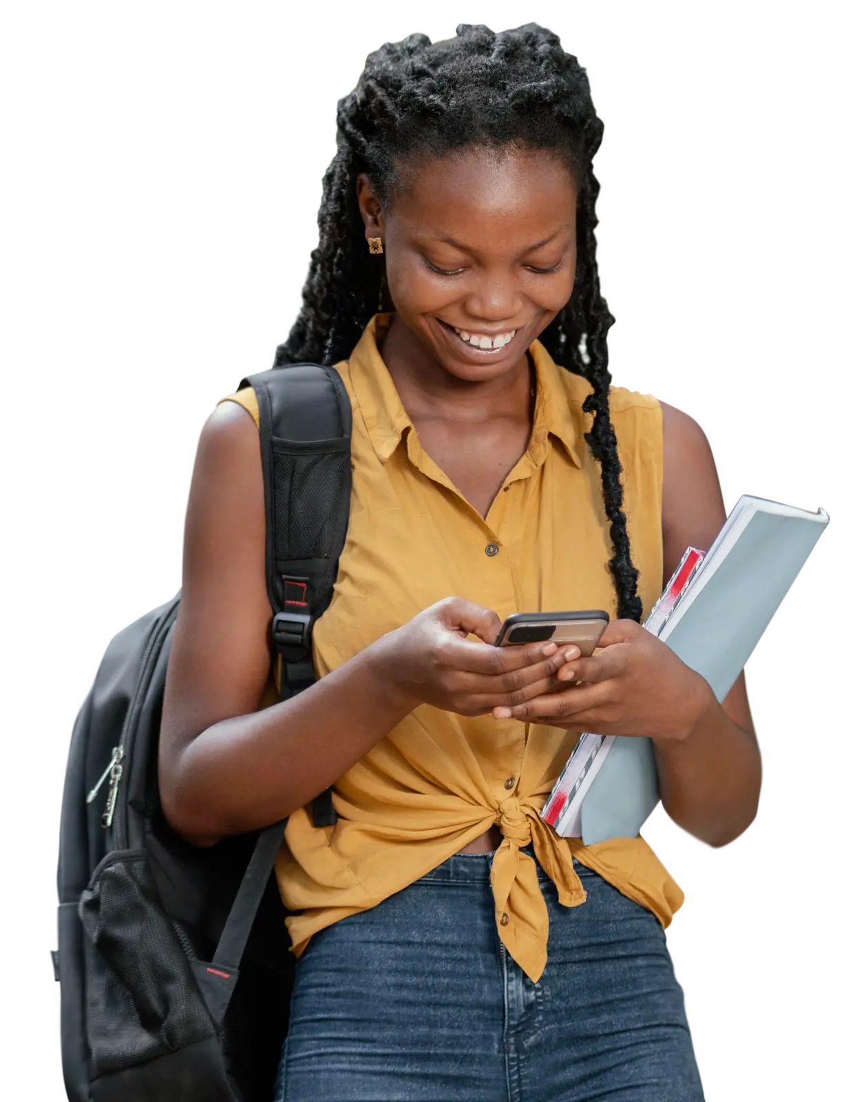 Student using TalkCampus